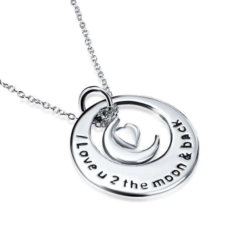 The Love You to the Moon Necklace
